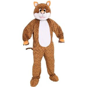 Mascottekostuums Foam Tiger Cartoon Pluche Kerstkostuum Halloween-mascottekostuum