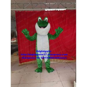 Costumes de mascotte grenouille crapaud Bufonid ouaouaron mascotte Costume adulte personnage de dessin animé tenue costume entreprise activité entreprise propagande Zx1657