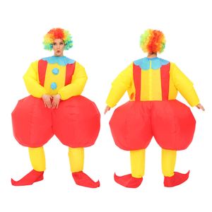 Mascottekostuums Leuk Grappig Big Ass Clown Iatable Kostuum Carnaval Halloween Kerst Marionet Spel Speelgoed Anime Verjaardagsfeestje Unisex Pak