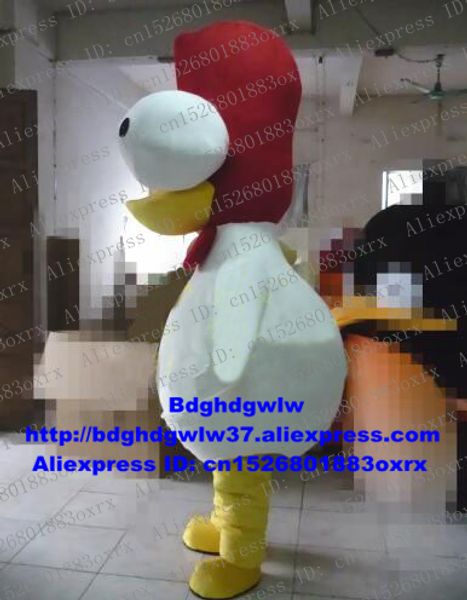 Disfraces de mascota Gamecock Game Fowl Fighting Gallo Gallo Gallina Chook Mascot Costume Personaje adulto Destino turístico Exposición zx2