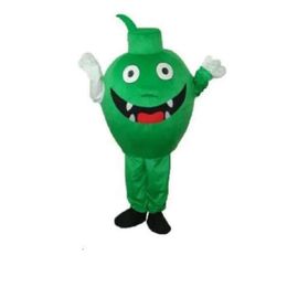 Costumes de Mascotte Mascotte de monstre vert déguisement personnage carnaval célébration de noël Costume de Mascotte