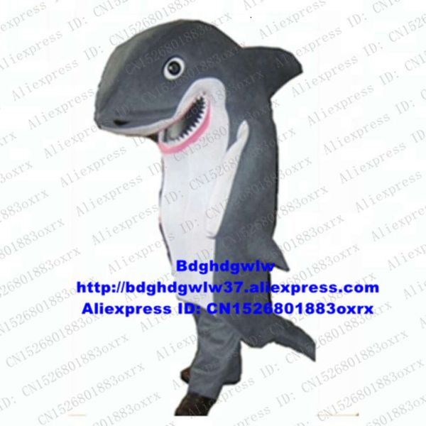 Costumes de mascotte Requin gris Épaulard Grampus Costume de mascotte Personnage adulte Marketplstar Marketplgenius Performance de dessin animé Zx2599