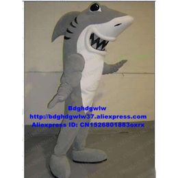 Costumes de mascotte Costume de mascotte de requin gris Costume de personnage de dessin animé pour adulte Marketplstar Marketplgenius les produits les plus choisis Zx1446