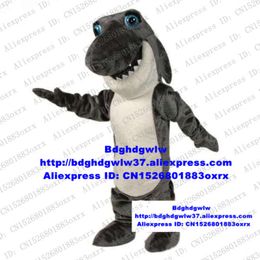 Costumes de mascotte Costume de mascotte de requin gris Costume de personnage de dessin animé pour adulte Costume de célébration du festival Introduction du nouveau produit Zx1564