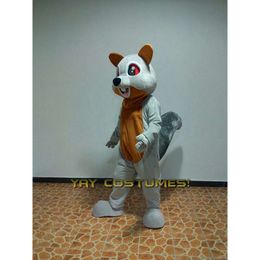 Disfraces de mascota Halloween Navidad Ardilla Mascotte Dibujos animados Felpa Disfraz Disfraz de mascota