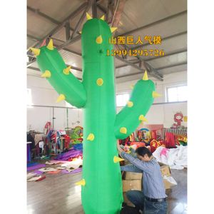 Mascotte kostuums Ierenbaar advertentiemodel Betrouwbare cactus