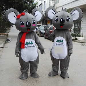 Disfraces de mascota Disfraz de mascota de oso Koala Trajes peludos Juego de fiesta Trajes Ropa Anuncio Carnaval Halloween Navidad Pascua Adultos