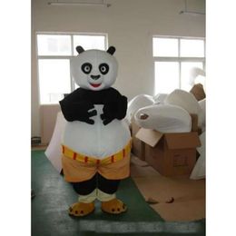 Costumes de Mascotte Costumes de Mascotte Noël Halloween Panda Mascotte dessin animé en peluche déguisement Mascotte Costume XJP