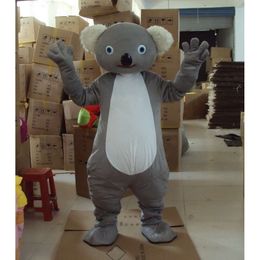 Costumes de mascotte Costumes de mascotte mousse koala ours dessin animé en peluche de Noël déguisement halloween mascotte costume slb