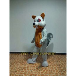 Costumes de mascotte Costumes de mascotte mousse Squirrel Doll Cartoon en peluche de Noël déguisement Halloween Mascot Costume Sgqh