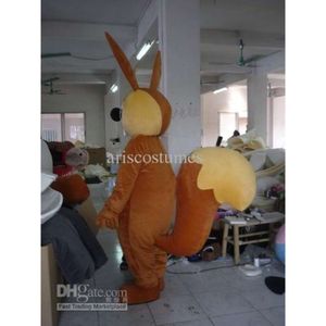 Costumes de Mascotte Costumes de Mascotte Halloween noël écureuil Mascotte dessin animé en peluche déguisement Mascotte Costume AAA