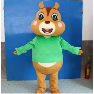 Costumes de Mascotte Costumes de Mascotte Halloween noël écureuil Mascotte dessin animé en peluche déguisement Mascotte Costume TLP