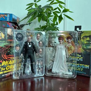 Mascottekostuums Neca-originele actiefiguren van de Phantom of Opera Lon Chaney de bruid van Frankenstein Kindercadeaus Kerstcadeau