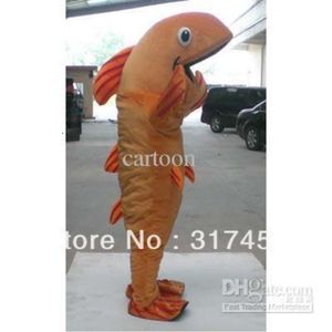 Costumes de mascotte Nouveau style Fish Mascot Costume de caractère adulte Costume de mascotte livraison gratuite