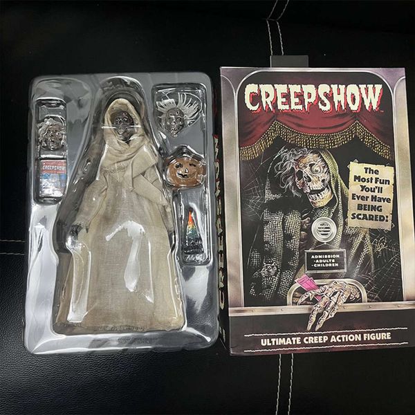 Costumes de mascotte Original Neca Creepshow Figure le Creep 7 pouces échelle momie citrouille horreur poupée figurine commune mobile décor de bureau cadeau