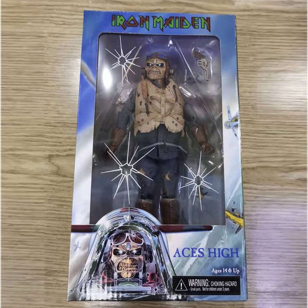 Disfraces de mascota Figura original de Neca Piece of Mind Aces Figura de acción alta Modelo coleccionable Juguete Ropa real Muñeca de terror Regalo de Navidad