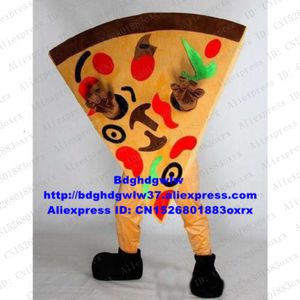 Costumes de mascotte Pizza Cake Torta Gateaux Costume de mascotte Costume de personnage de dessin animé pour adultes Costume pour enfants Programme Garden Fantasia Zx100
