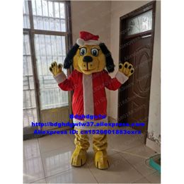 Costumes de mascotte Costume de mascotte de chien de Noël en peluche Furry Costume de personnage de dessin animé adulte Costume Props pour la performance commerciale Street Zx2941