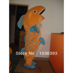 Costumes de mascotte NOUVEAU Costume de mascotte de poisson Carpe Costume fantaisie
