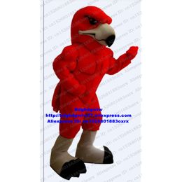 Costumes de mascotte Aigle rouge Hawk Tercel Tiercel Faucon Vautour Costume de mascotte Adulte Personnage de dessin animé Marque Figure Teion Thème Zx2966