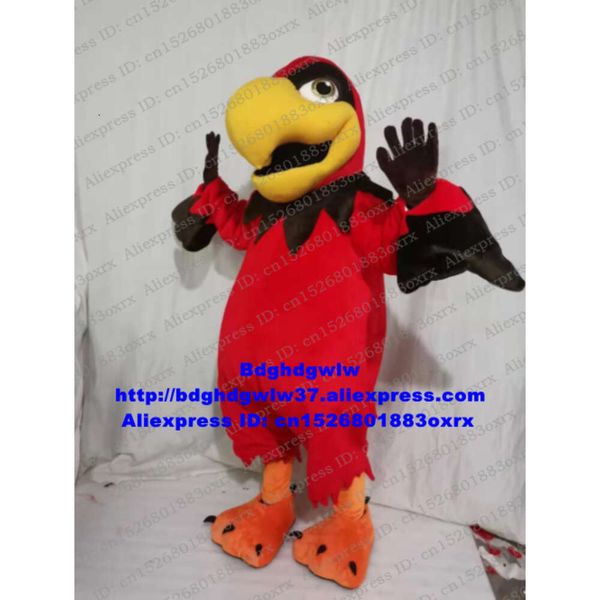 Costumes de mascotte Aigle rouge Hawk Tercel Tiercel Falcon Vautour Costume de mascotte adulte personnage de dessin animé tenue marque planification cadeaux de vacances Zx2968