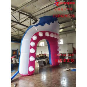 Mascotte kostuums Shark Arch Rainbow Gate Party Props Aangepast door Meichen Set fabrikant