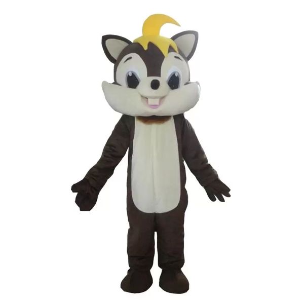 Costumes de mascotte, Costume d'écureuil d'espagne, tenues de taille adulte, dessin animé pour Festival de carnaval, robe commerciale, mascotte