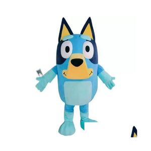 Costumes de mascotte Le costume de chien de bingo Adt Personnage de dessin animé Outfit Plan de costume attrayant Cadeau d'anniversaire 266S Qualité personnalisée Drop de DHXCS