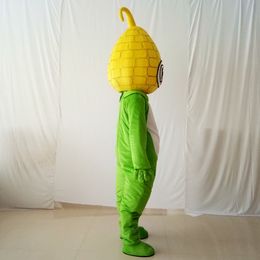 Costumes de mascotte Thème des légumes Costumes de cosplay d'anime Costume de mascotte de maïs Jeu de rôle Vêtements de dessin animé Adulte Siize Carnaval Déguisements
