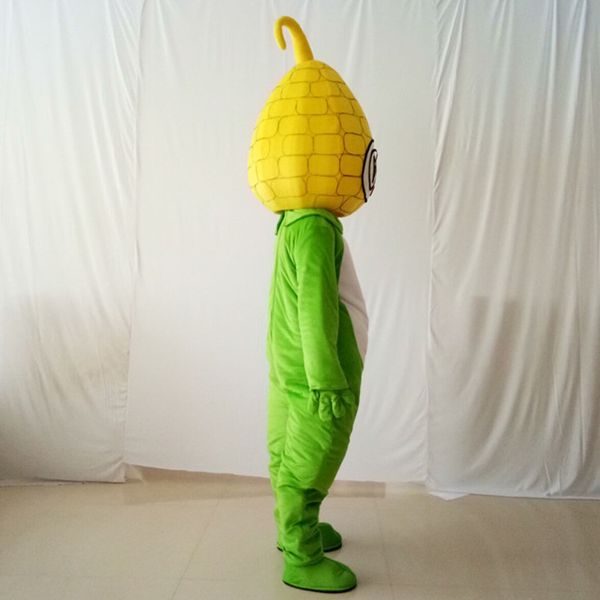 Costumes de mascotte Thème des légumes Costumes de cosplay d'anime Costume de mascotte de maïs Jeu de rôle Vêtements de dessin animé Adulte Siize Carnaval Déguisements