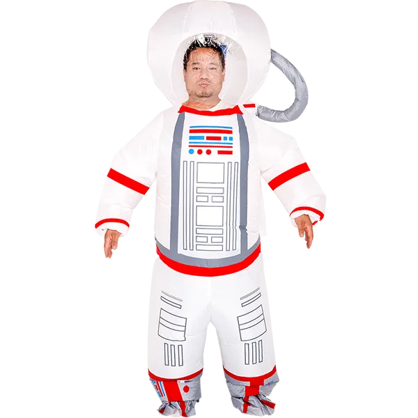 Disfraces de mascotaDisfraces de Halloween para hombres Disfraz inflable de astronauta adulto Astronauta Cuerpo completo Disfraz Fiesta Juego de rol Ropa inflada Unis
