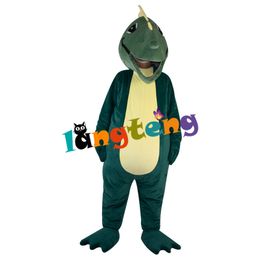 Costume de poupée mascotte 930 dinosaure vert Dragon Crocodile Crocodilian Costume de mascotte dessin animé sur mesure