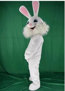 Disfraz de muñeca de mascota Disfraz de mascota de conejito de Pascua Bugs Rabbit Hare Disfraces de dibujos animados de conejo de dibujos animados para adultos Equipo escolar de Halloween Carnaval de Navidad