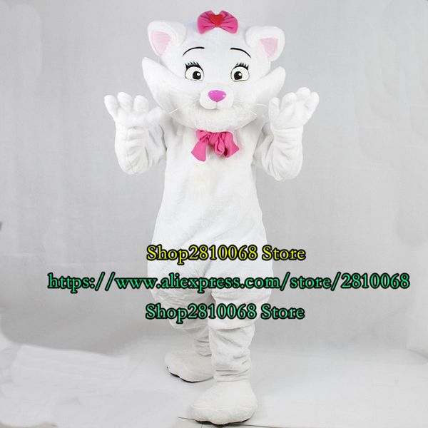 Mascot poupée Costume Factory Direct Sales Simulation Fourrure Costume Cat Mascot Costume Marche Dessin animé Anime Anniversaire fête 062