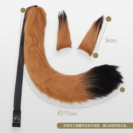 Costume de poupée à mascotte Fox Eore Eore Clip Accessoires Accessoires Animal Eping Hair Hair