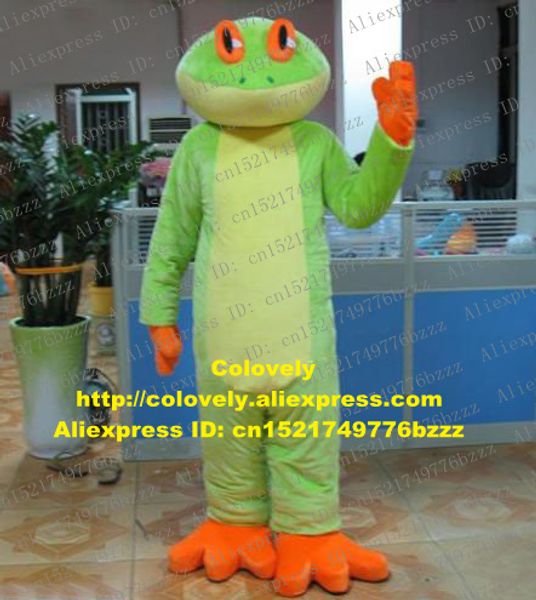 Disfraz de muñeca de mascota Rana verde Sapo Bufonid Serpiente Serpiente Víbora Disfraz de mascota Personaje adulto Graduado Imagen nocturna Embajador Programa de artista zz