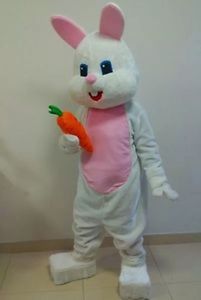 Traje de muñeca de mascota Nuevo traje de mascota de conejo Trajes de fiesta Juego de vestir Trajes Ropa Publicidad Carnaval Halloween Navidad Pascua Adulto