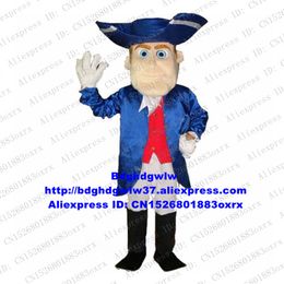 Costume de poupée de mascotte Patriot Gentleman Gentry Knight Earl Count Mascot Costume Costume de personnage de dessin animé adulte Cérémonie de clôture Department Store