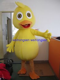 Costume de poupée de mascotte Rapid Make Peut être lavé à l'eau EVA Matériel Syflyno Poulet jaune Costumes de mascotte dessin animé Vêtements 316