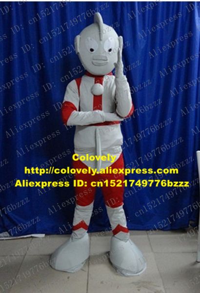 Mascotte costume de poupée Costume de mascotte Ultraman rouge gris fort Mascotte Super univers Hero Outman avec costume spatial gris rouge adulte No.2903 gratuit