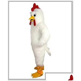 Disfraz de mascota Eagle Bird Chicken para Adts Circus Christmas Halloween Outfit Fancy Dress Traje Drop Delivery Ropa Dhwcy