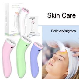 Masker Nieuwe RF UV Facial LED Red Blue Acne Spot Behandeling Home Gebruik RF Beauty Device apparatuur Wand Massager Face Light Therapy Machine