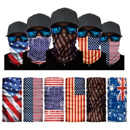 Mask Reusable Face American United Kingdom Germany Canada Flag Printing Washable Adjustable Cycling Protective Masks 12 Style s