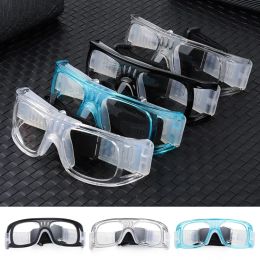 Masques 1pc Basketball Sport Eyewear Football Eye Anticollision Lunes L'entraînement amovible Goggles de vélo de vélo