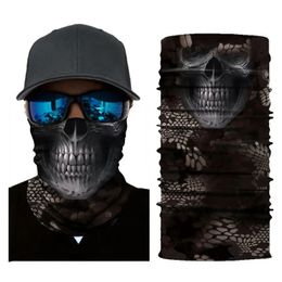 Masques Balaclava Moto Biker Ghost Durag Full Face Guard Bouclier Tactique Masque Écharpe Crâne Masque Ski Vélo Moteur Militar Bandana35