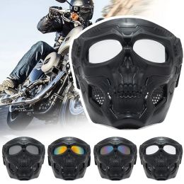 Masques cyclistes colorés lunettes de moto de moto de moto
