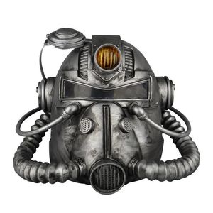Masques Jeu Power Armor Cosplay Casque Portable T51 Casque Cosplay Fall Out Casque À La Main Adulte Halloween Props 220720