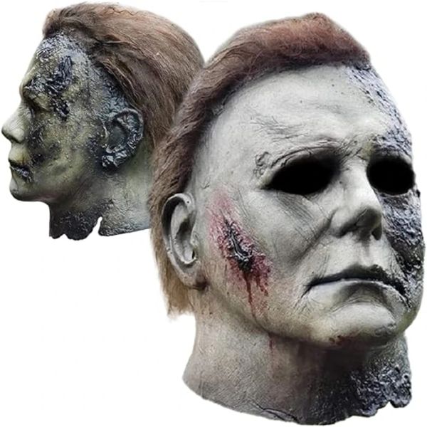 Masques Halloween Michael Myers Mask 2023 Halloween Horror Cosplay Costume Costume Scar Mask