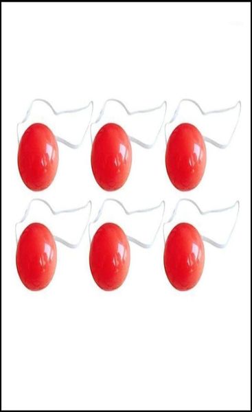 Masques Home Garden Festive Plies Balles de dégagement de nez de clown rouge pour Noël Balles de costumes de fête d'Halloween Red330B5043095