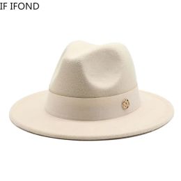 Masques nouveau chapeau Fedora pour femmes hiver élégant mode formelle mariage décorer église casquette Panama fête Jazz chapeau chapeau femme